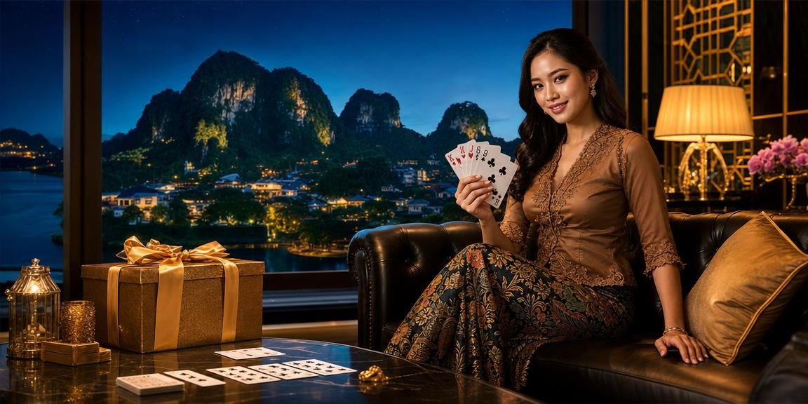 Permainan rummy bertemakan batik di Ipoh