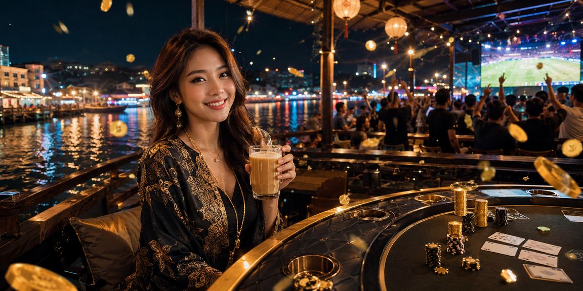 Permainan Baccarat bergaya Malaysia dengan suasana kasino profesional dan menarik