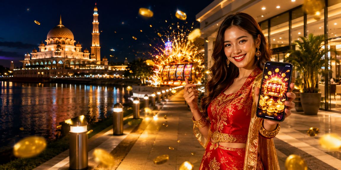 Permainan slot bergaya Melayu di Putrajaya dengan skrin warna-warni